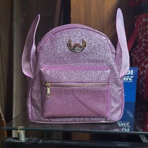 Glittery Pink Angel Kids Backpack (Lilo&Stitch)